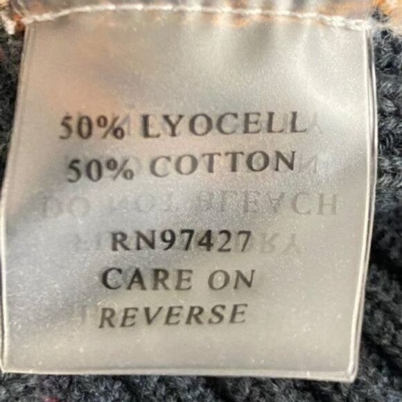 Vintage Gaby L Eden Boho sweater long sleeve pullover size Small - Picture 10 of 10